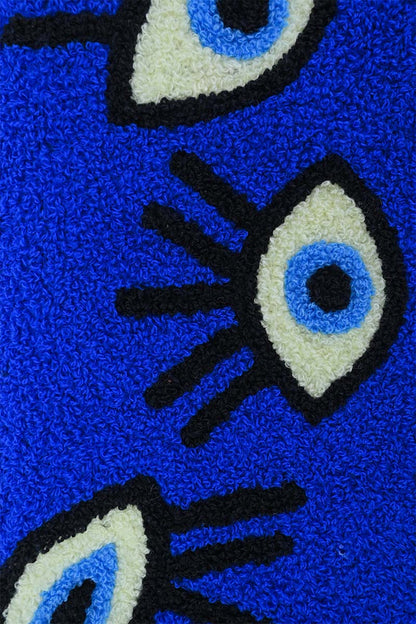 Sapphire Whimsical Wonder Eye Clutch