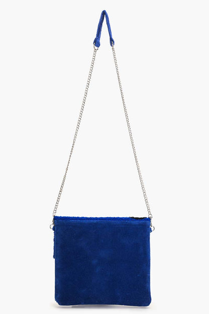 Sapphire Whimsical Wonder Eye Clutch