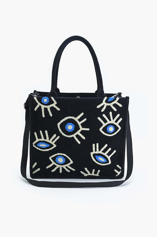 Midnight Whimsical Wonder Eye Tote