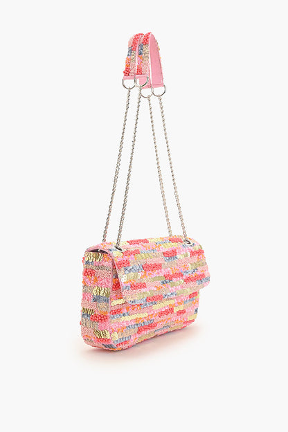 Candy Crush Embellished Shoulder Bag