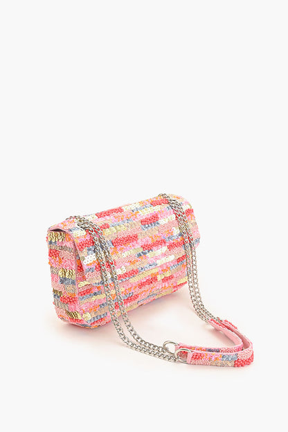 Candy Crush Embellished Shoulder Bag