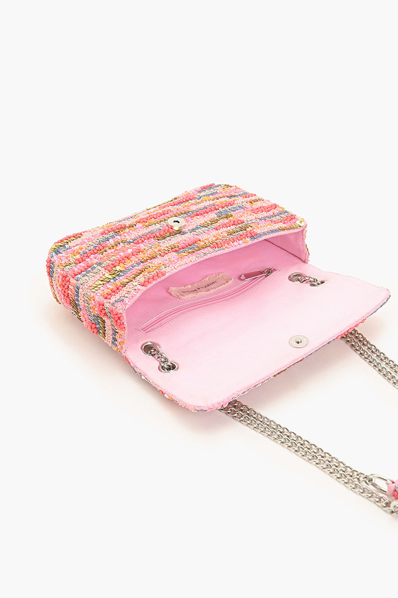 Candy Crush Embellished Shoulder Bag