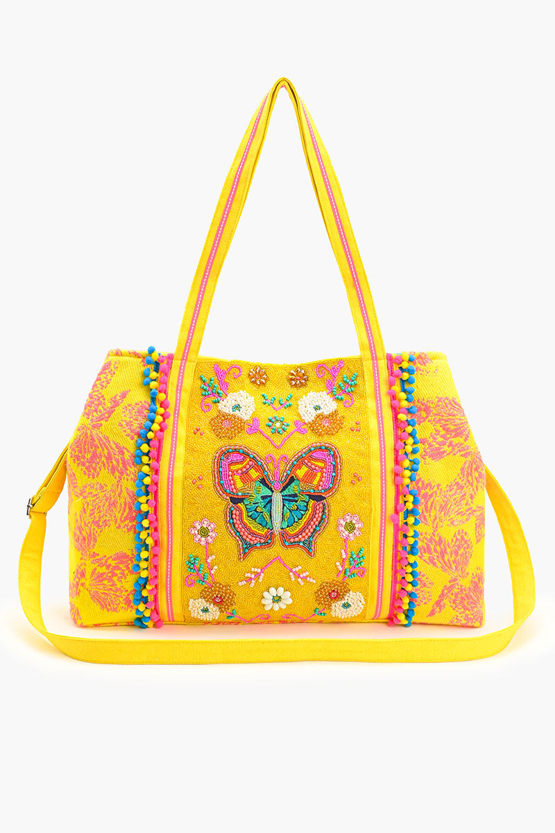 Butter Me Up Embellished  Tote