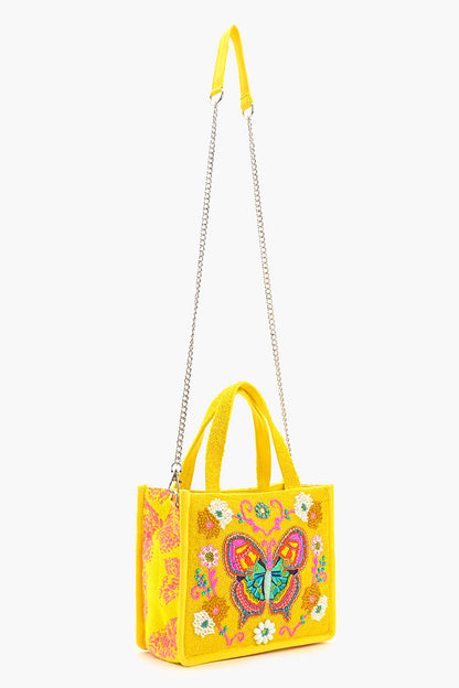 Butter Me Up Embellished  Handbag