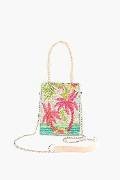 Palms Away Embellished Crossbody bag