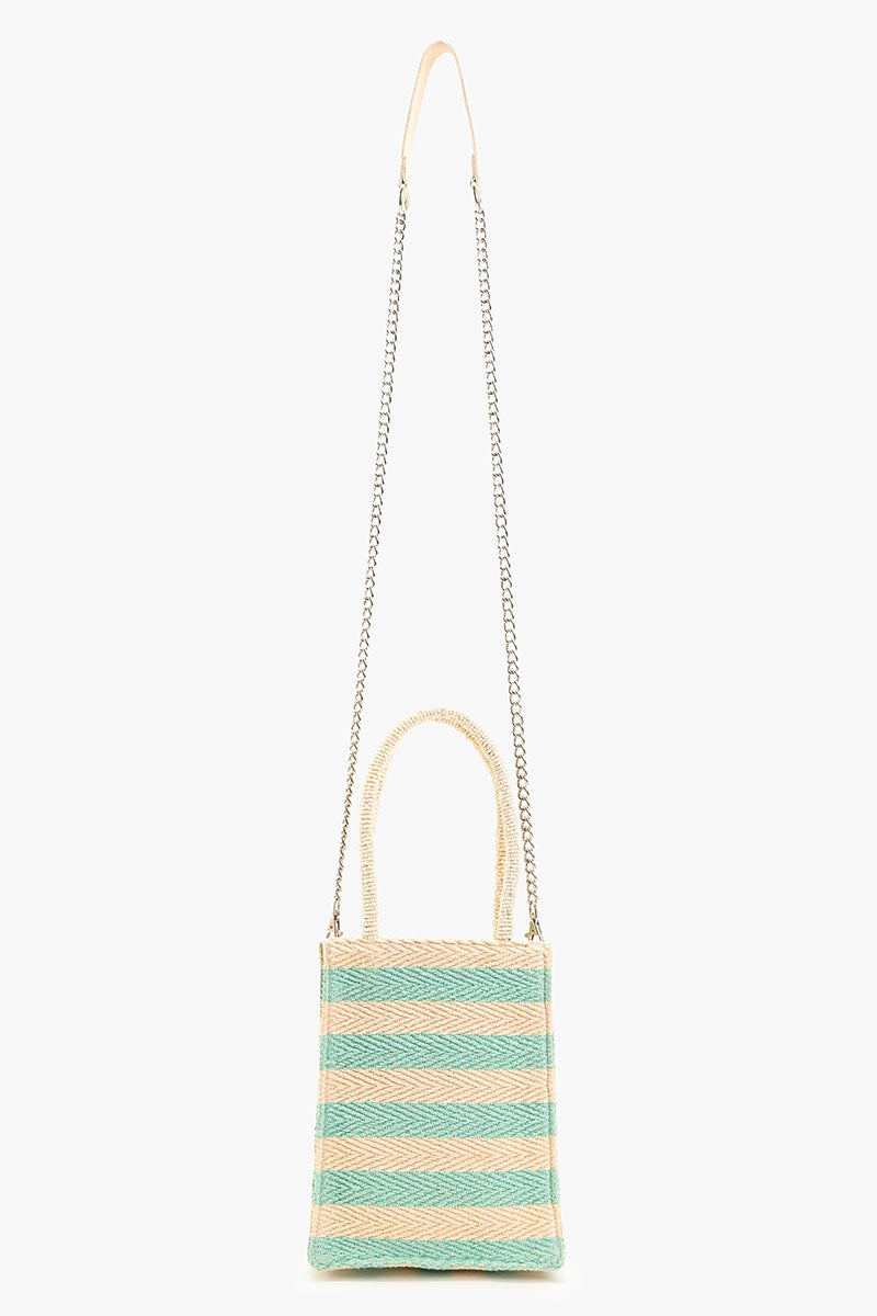 Palms Away Embellished Crossbody bag