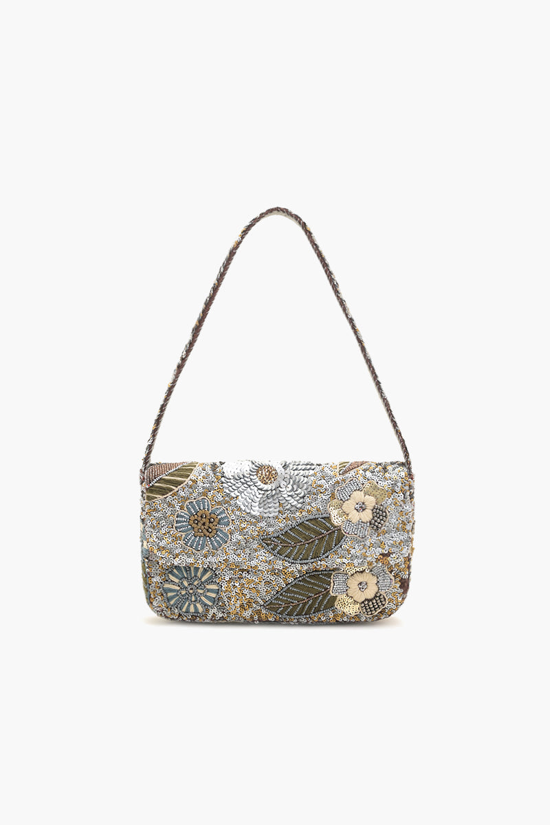 Golden Hour Shimmer Shoulder Bag