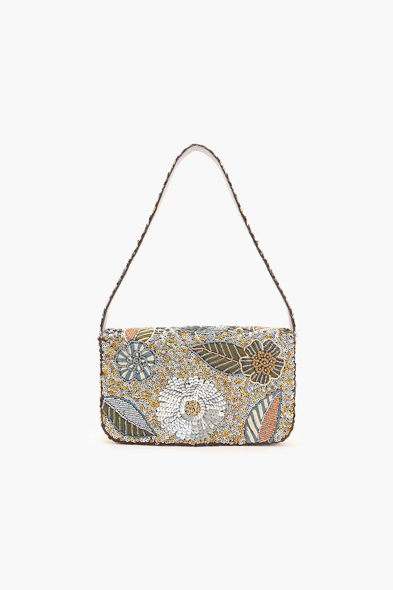 Golden Hour Shimmer Shoulder Bag