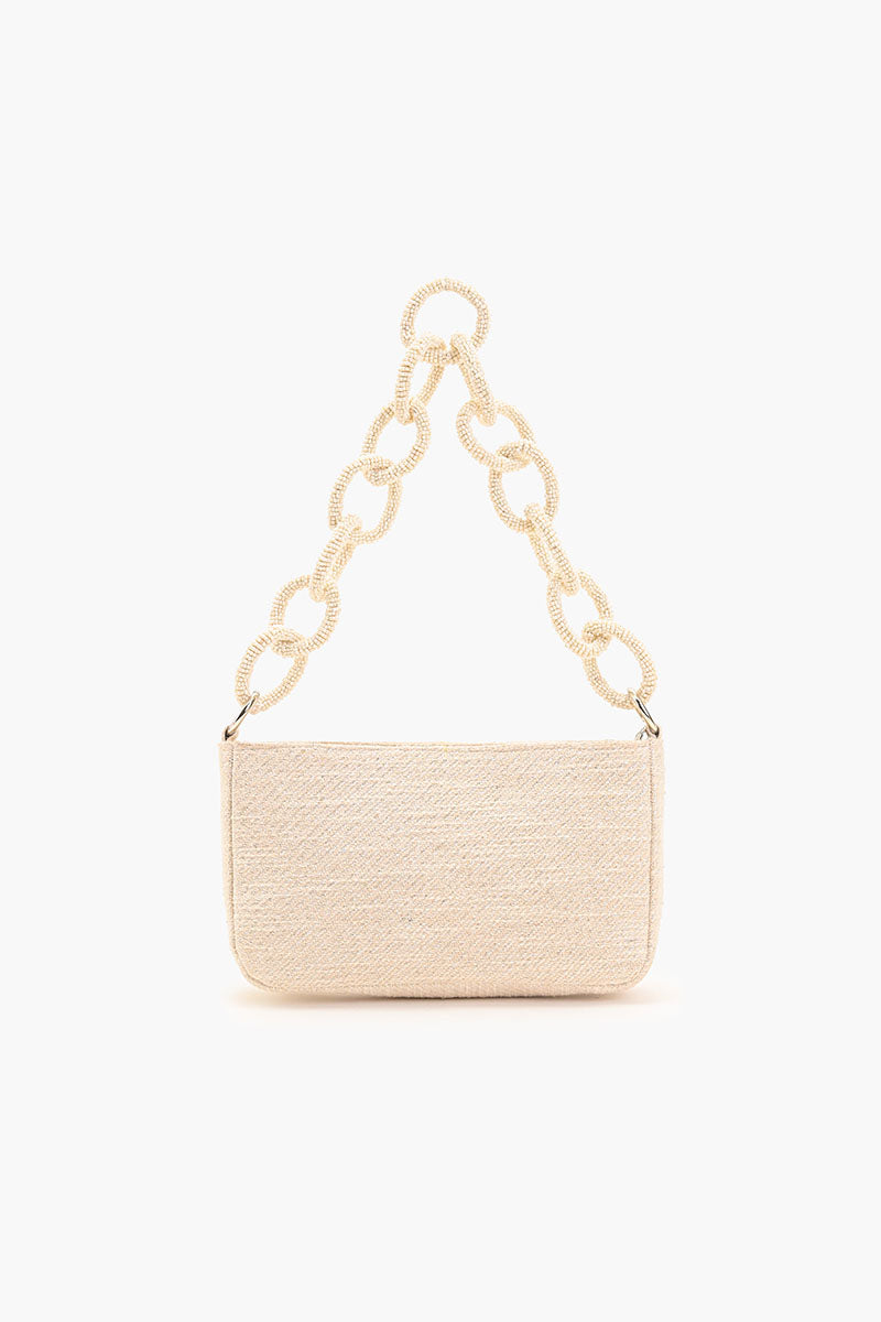 Shimmering Sands Embellished Shoulder Bag