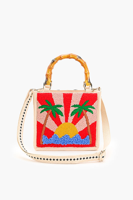 Tropic Like It's Hot Embellished Handbag