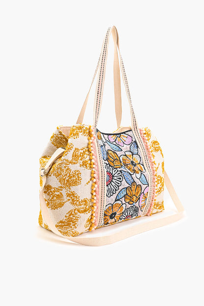 Daisy Daydream Embellished Tote