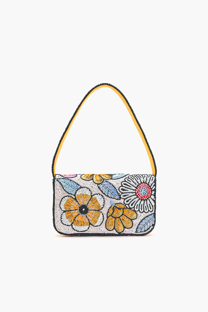 Daisy Daydream Embellished Shoulder Bag