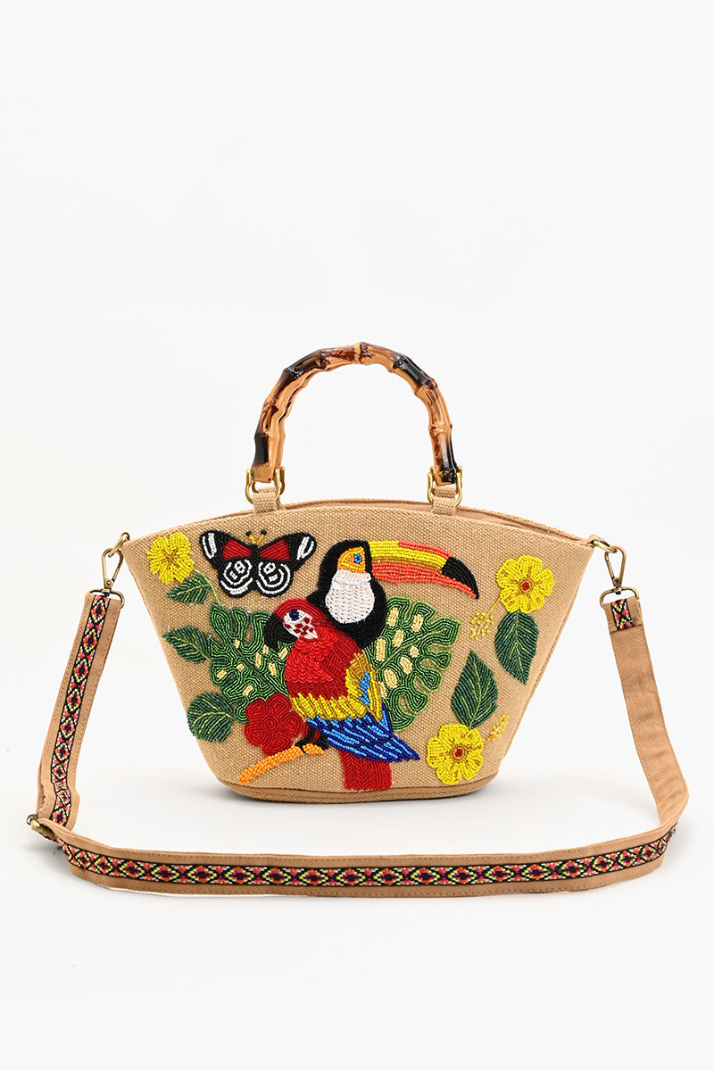 Toucan Macau Garden Mini Tote