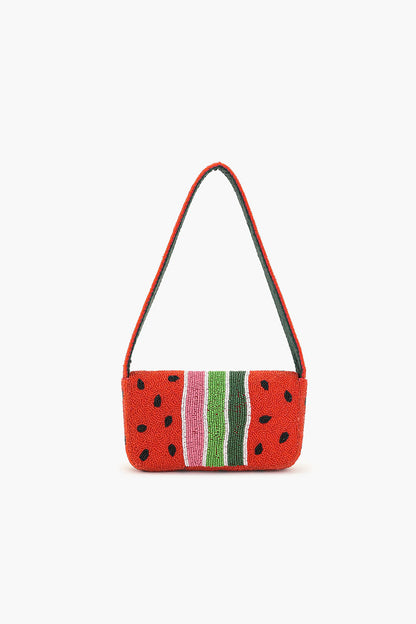 Melon Drama Beaded Mini Shoulder Bag