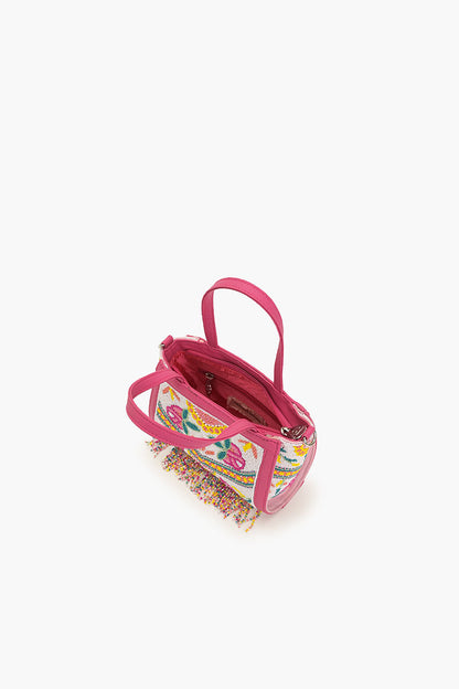 Allie Rose Beaded Top Handle Bag