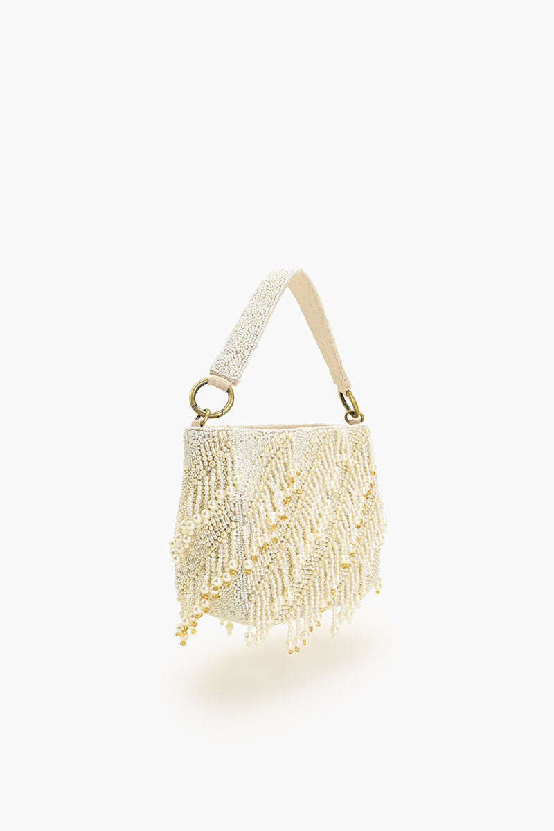 White Eden Buckent Bag