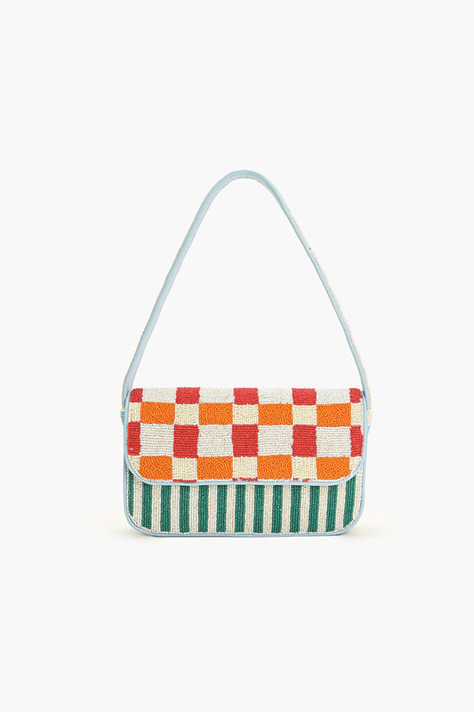 Sunset Check Shoulder Bag