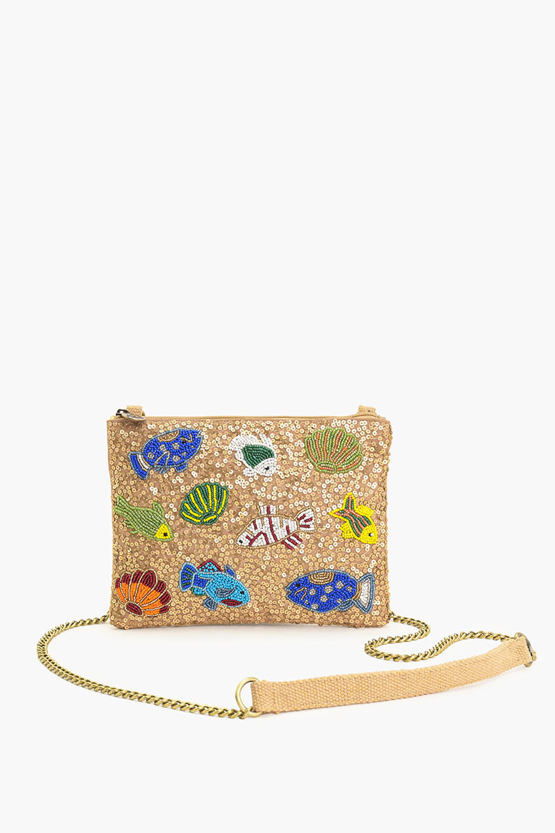 Discard Gleaming Fishy Top Zip Pouch