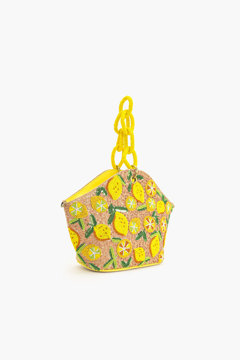 Lemon Crush Handheld Bag