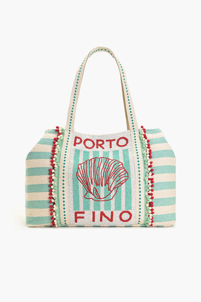 Porto Fino Beaded Tote