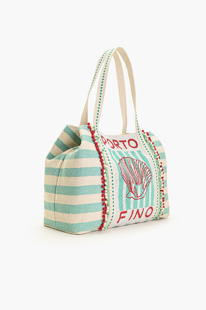 Porto Fino Beaded Tote