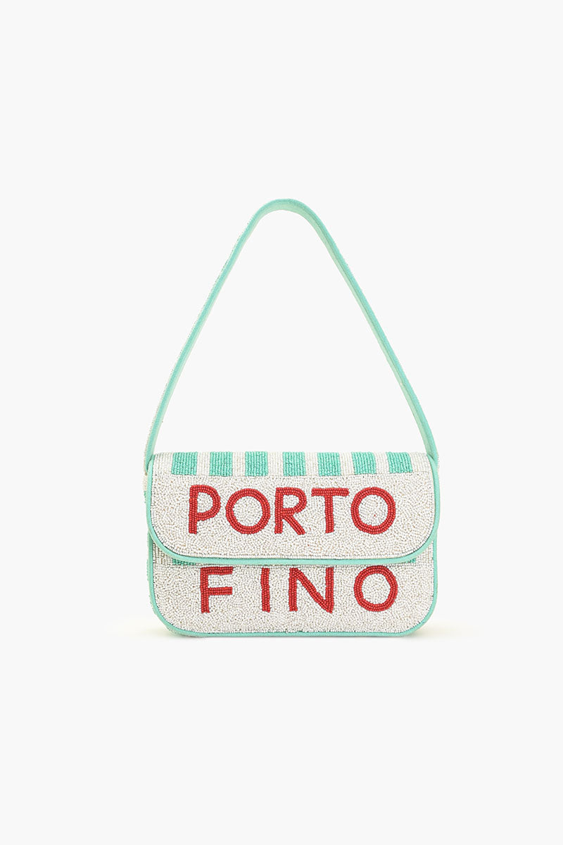 Porto Fino Beaded Shoulder Bag