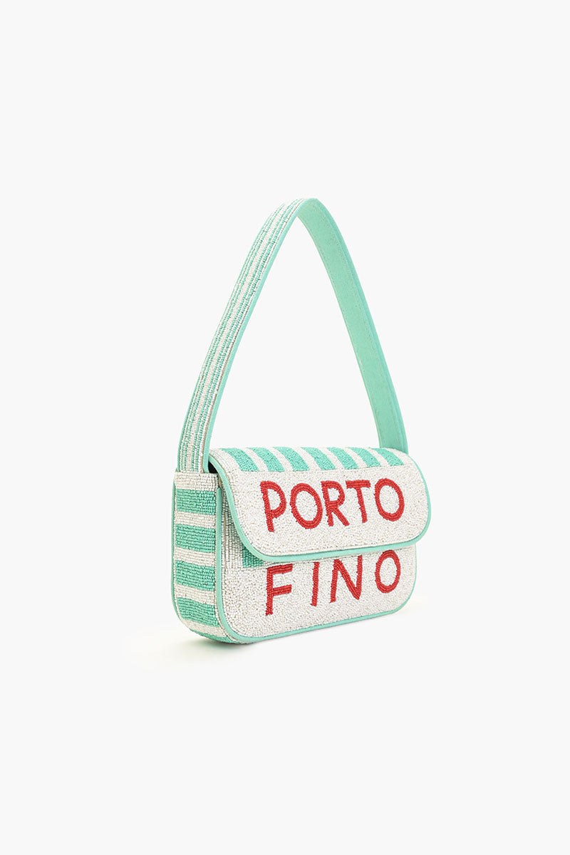 Porto Fino Beaded Shoulder Bag