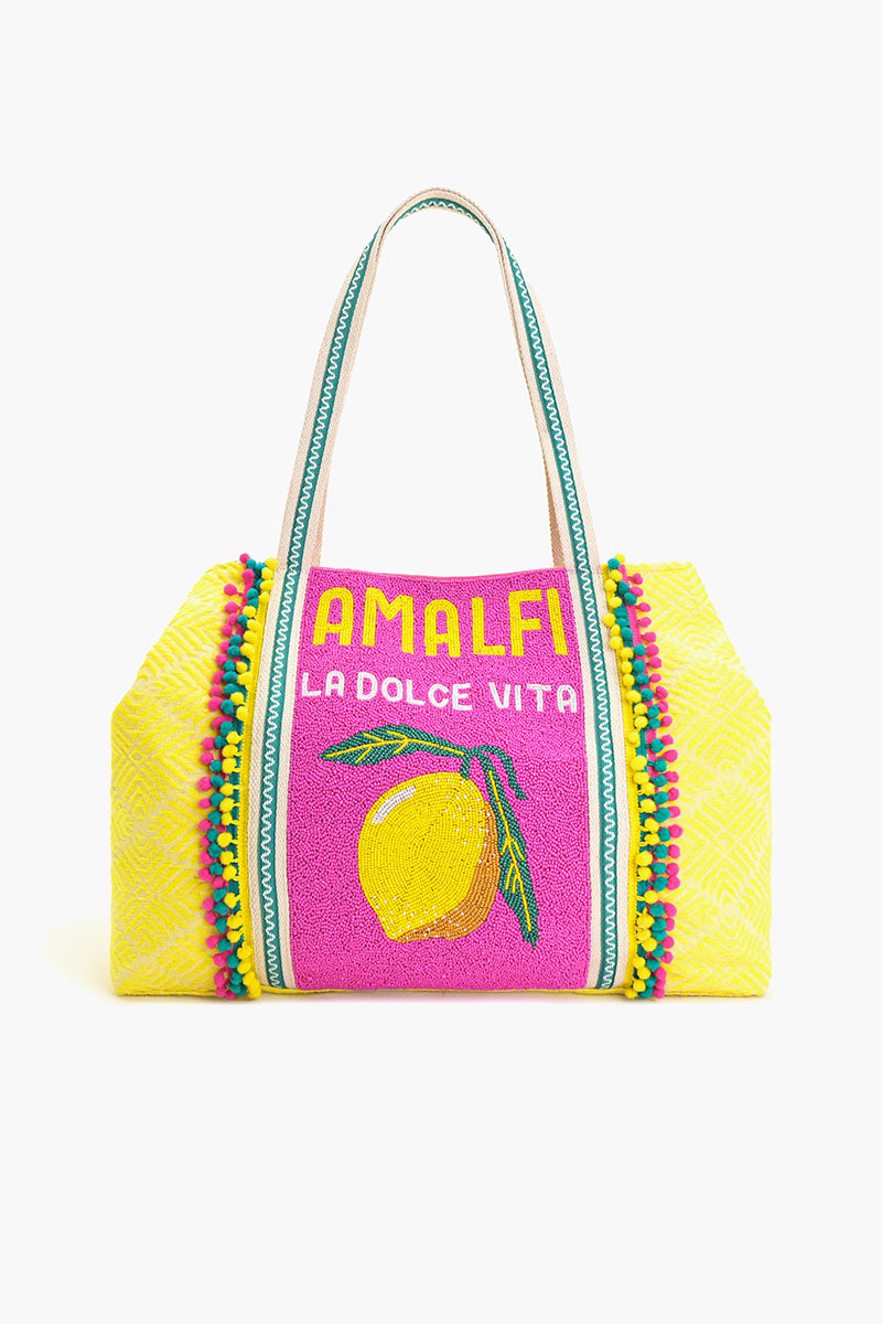 Amalfi Beaded Tote – America & Beyond Wholesale