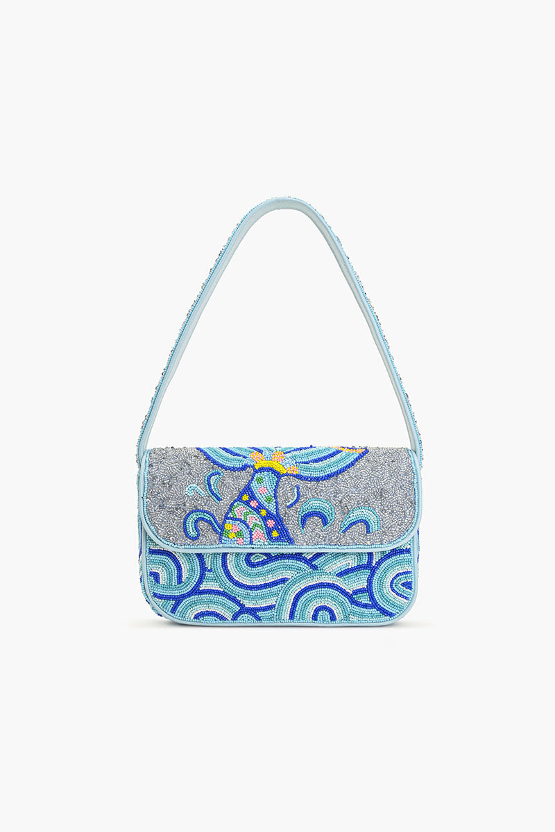 The Little Mermaid Beaded Shoudler Bag