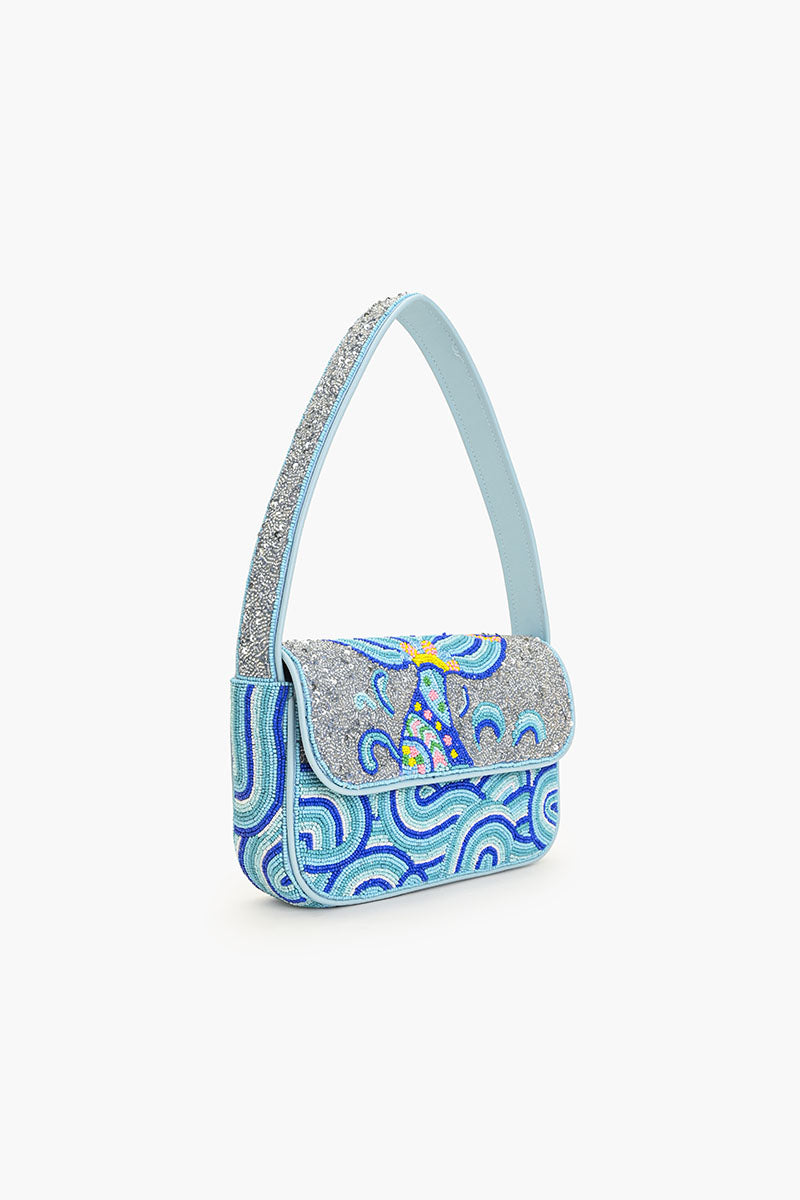 The Little Mermaid Beaded Shoudler Bag