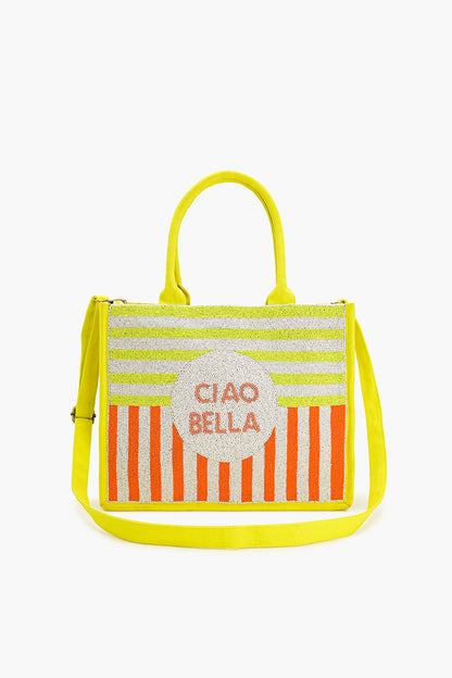 Ciao Bella Beaded Tote