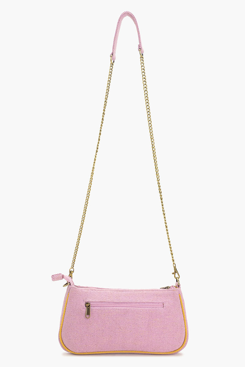 Venice Beach Beaded Baguette Bag