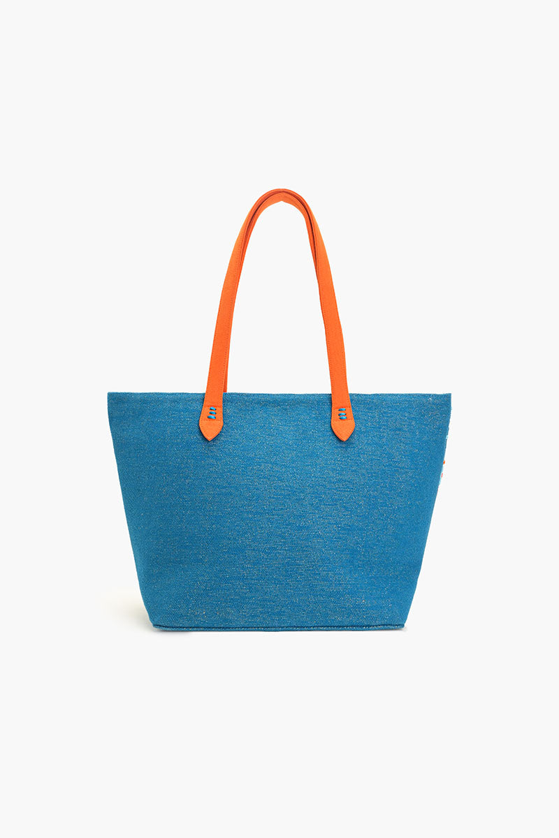 Sea Horse Teal Tote