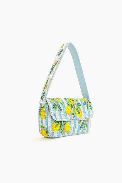 Limoncello Stripe Shoulder Bag