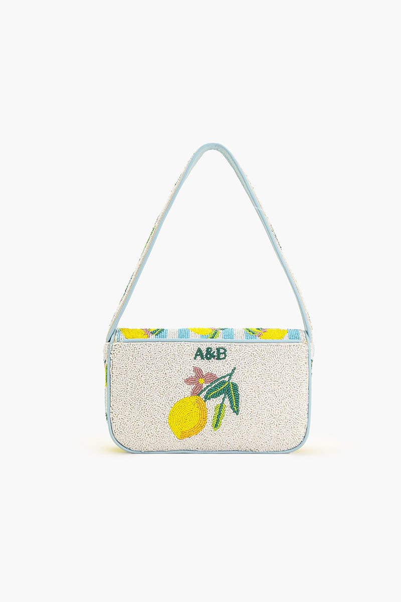 Limoncello Stripe Shoulder Bag