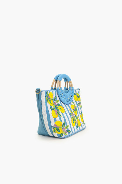 Limoncello Stripe Tote Bag