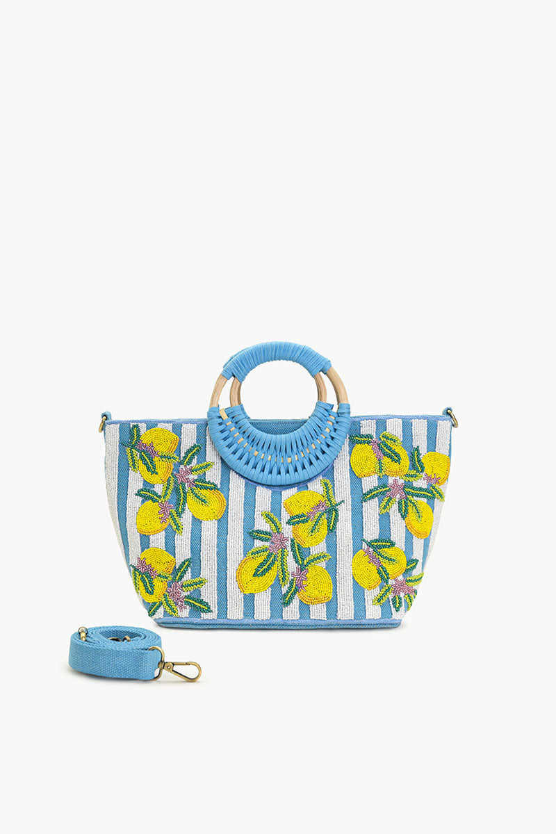 Limoncello Stripe Tote Bag