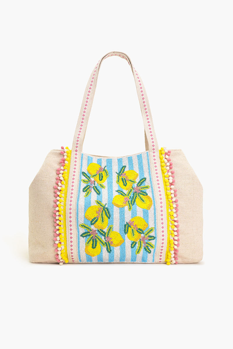 Limoncello Stripe Tote