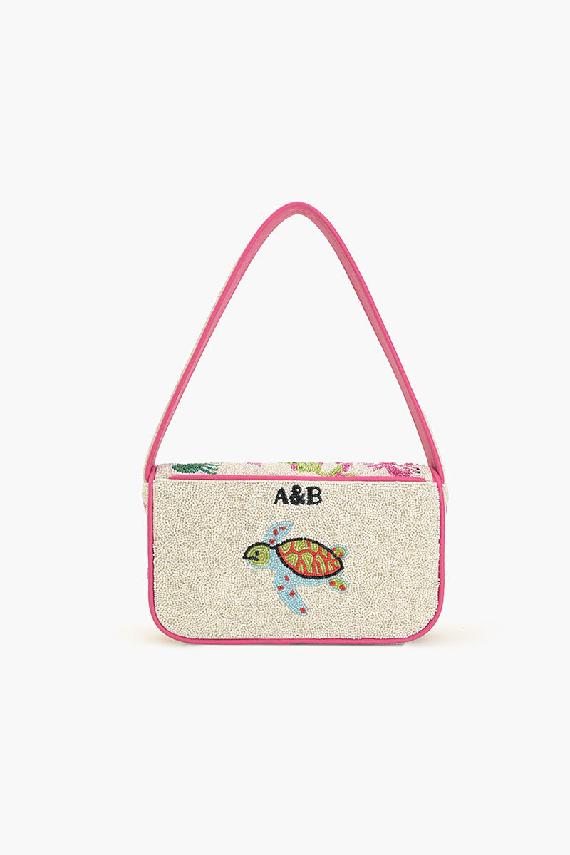 Underwater Tales Beaded Shoulder Bag