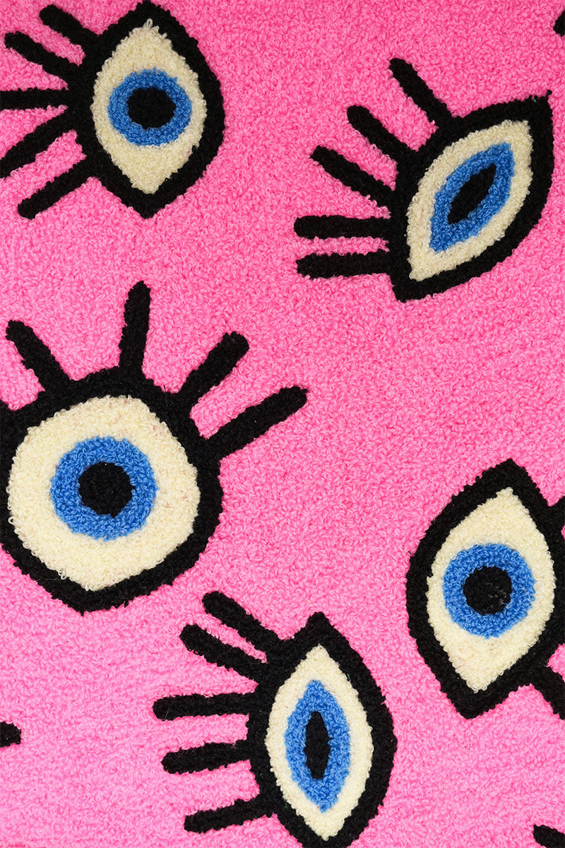 Whimsical Wonder Eye Pink Tote