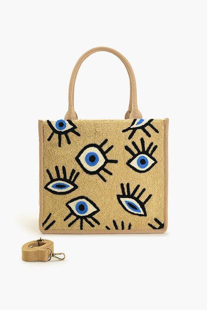 Whimsical Wonder Natural Tote