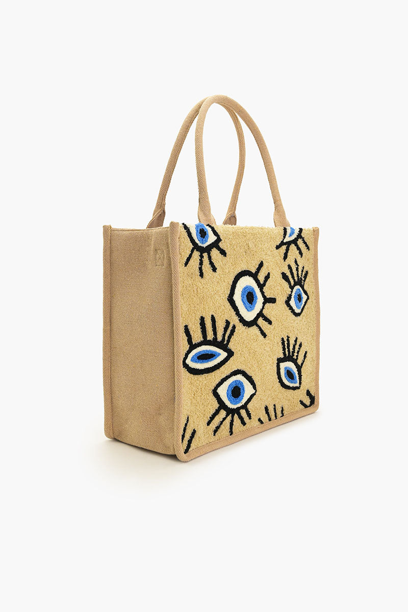 Whimsical Wonder Natural Tote