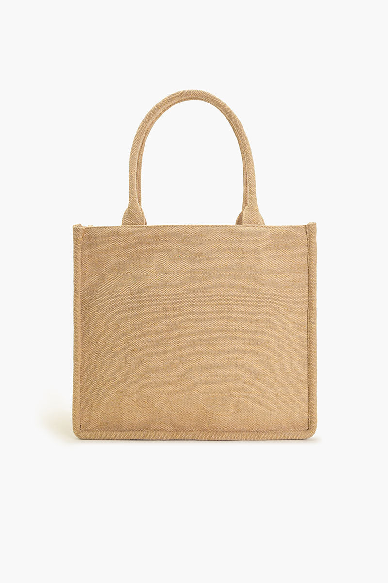 Whimsical Wonder Natural Tote