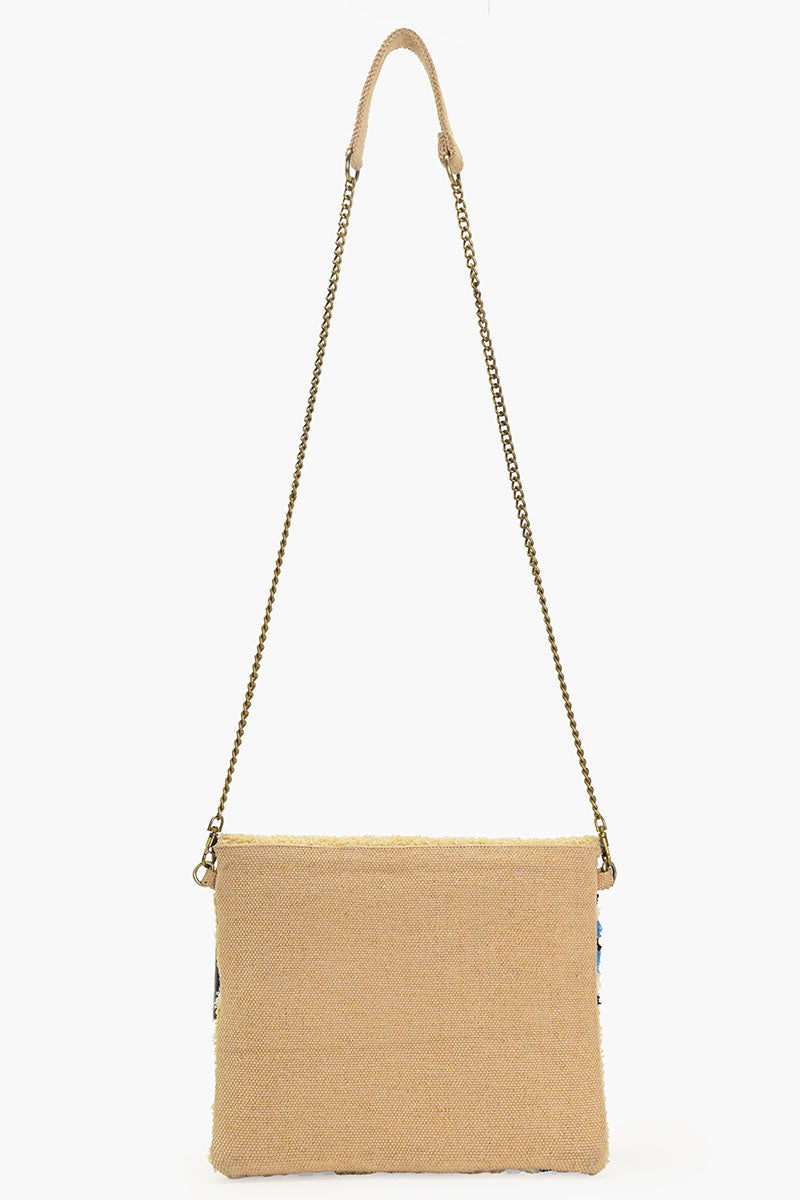 Whimsical Wonder Natural Clutch