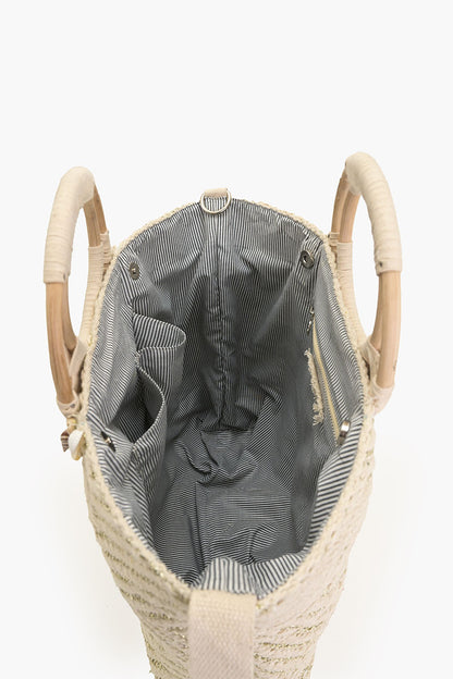 Shell Lurex Tote