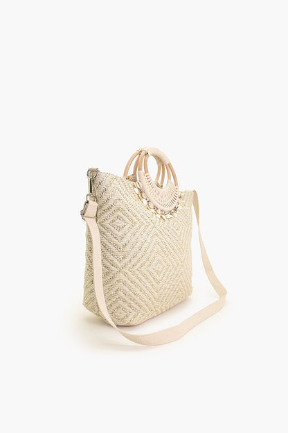 Shell Lurex Tote