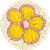 Butter Blossom Beaded Bag
