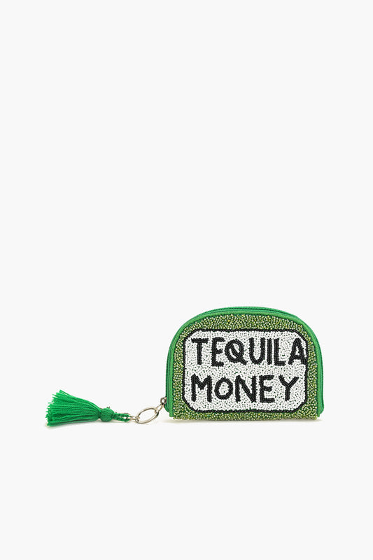Taquila Money Beaded Pouch