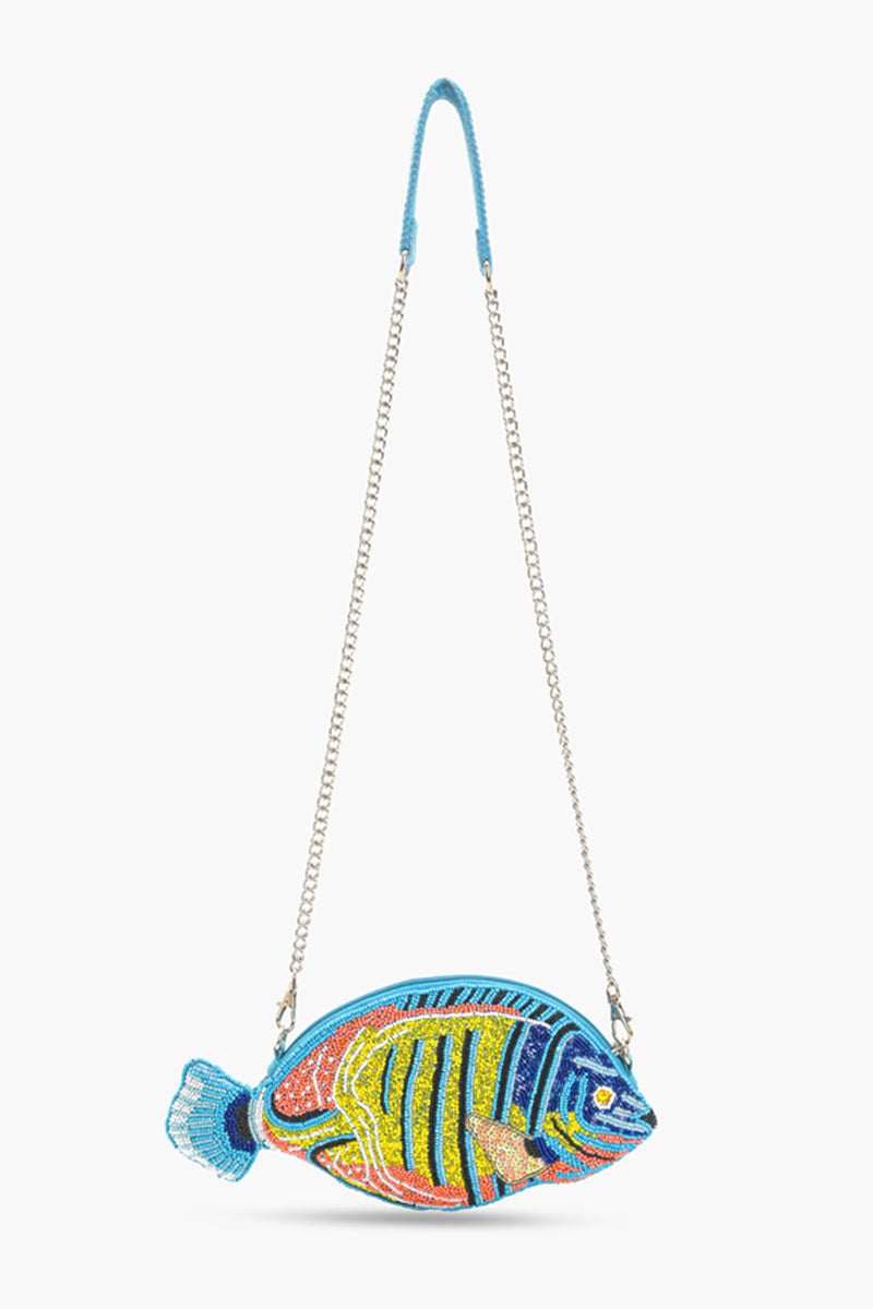 Embellished Royal Fish Clutch