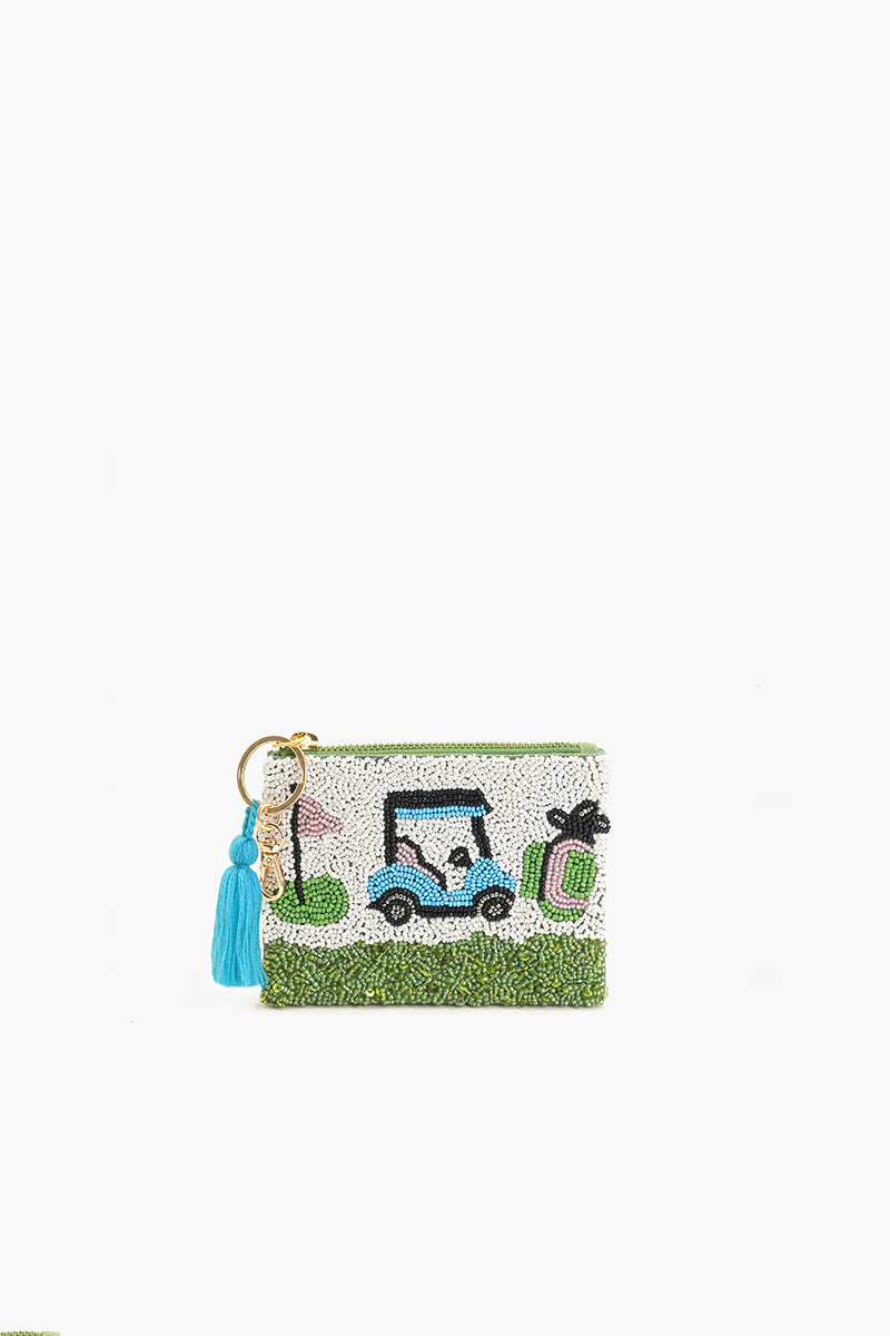 Cart Couture Beaded Pouch